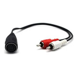 Cable 5 Din Hembra A 2 Rca Macho