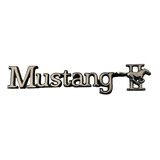 Emblema Mustang 2 Cajuela Ford Clasico