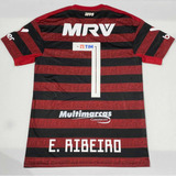 Camisa Jogo Flamengo 2019 E. Ribeiro 7 Brasileiro Listrada