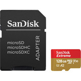 Cartão Microsd Sandisk 128g Extreme 4kgopro, Drone E Celular