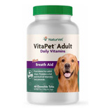 Naturvet Multi Vitaminas Para  Perro Ayuda Respirar 60 Pzas