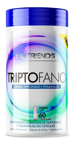 Triptofano 500mg Super Concentrado 5htp + B6 + Frete Grátis 