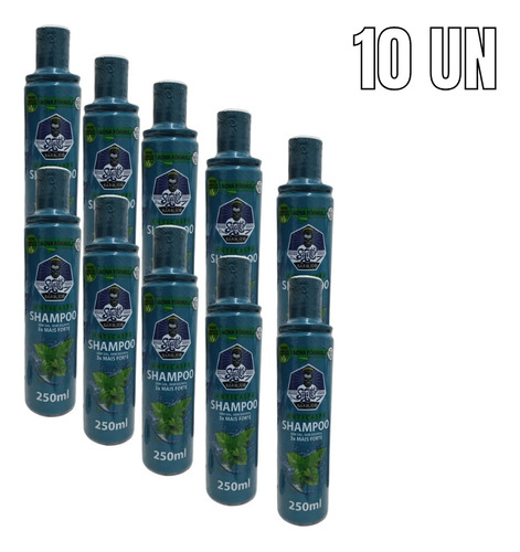 Kit 10 Unidades Shampoo Anticaspa 250ml Venda Atacado