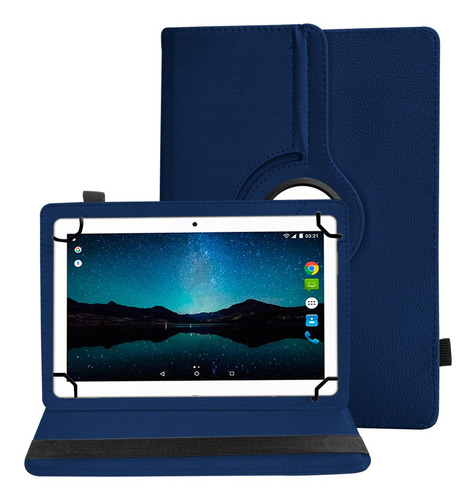 Capinha Capa Tablet De 10 Polegadas Case Giratória Universal