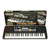 Piano Organeta Eléctrica Usb Mp3 49 Teclas Musica + Microfon