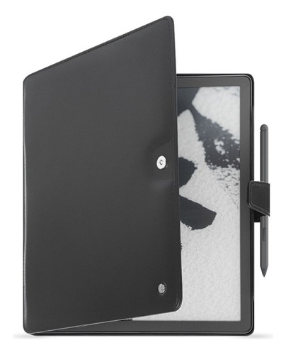 Funda Libreta 100% Cuero Lujo Noreve Amazon Kindle Scribe