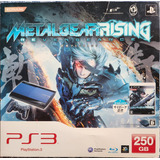 Ps3 Super Slim Metal Gear Rising Console Completo 
