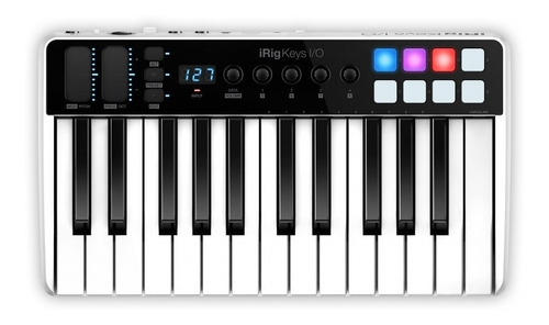 Irig Keys I/o 25 Controlador Midi Con Placa De Audio