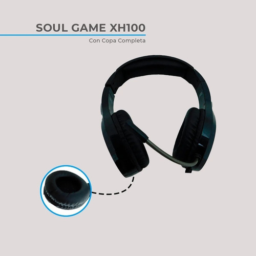 Auriculares Gamer 5.1 Streamers Crush Sound Hx100