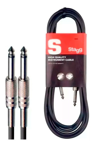 Cable Plug Plug Stagg De 6 Metros + Envio Full
