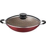 Wok Tramontina Alumínio Antiaderente Paris 32cm Vermelho