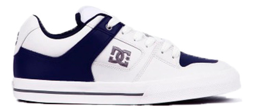 Zapatillas Dc Lifestyle Hombre Pure Azul-blanco Ras