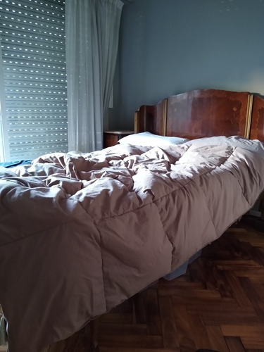 Cama Francesa Antigua Con Colchón  - Dos Plazas 