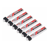 6 Baterias Lipo Gaoneng 300mah 30c 1s 3.8v/4.35v Lihv Con Js