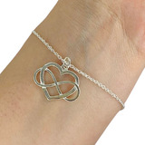 Pulsera Singapur Fino Con Dije Amor Infinito Kit 107