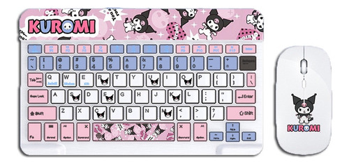 Mini Teclado Bluetooth Anime Sanrio, Bonito Regalo Para Niña