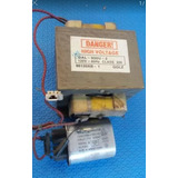  Transformador + Diodo + Capacitor 80uf Microondas Bmf45