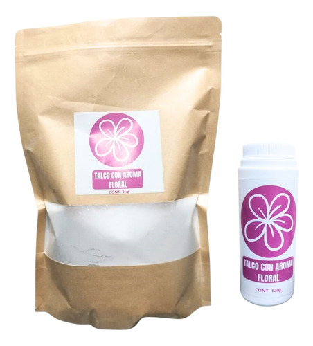 Talco Fino Desodorante Con Aroma Floral (2 Kg)