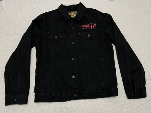 Campera Jean Negra Star Wars Darth Vader Levis