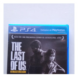The Last Of Us Remastered Ps4 Físico Usado