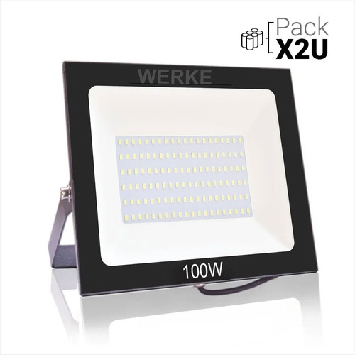 Pack X 2 Proyector / Reflector Led 100w - Ideal Exterior