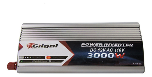 Inversor 3000w 12v 110v Onda Senoidal Para Frigobar