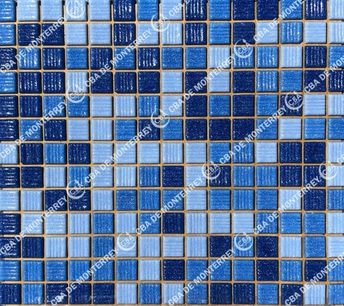 Mosaico Veneciano Para Alberca Mezcla Blue Diamond