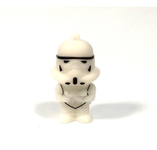 Pendrive Usb 32gb Personagens Star Wars Em Silicone 3d