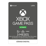 Xbox Game Pass Ultimate 3 Meses Garantizados