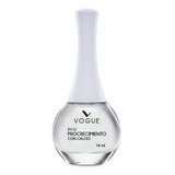 Base Fortalecedora Efecto Spa Para Uñas Vogue 14 Ml Color Procrecimiento