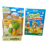 Jogo E Amiibo Yoshi´s Woolly World Nintendo Wii U