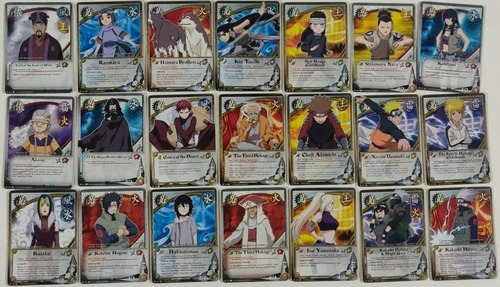 Lote De Cartas Tcg Naruto Bandai
