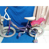 Bicicleta Veloci Little Princess Rodada 12 Morada Infantil