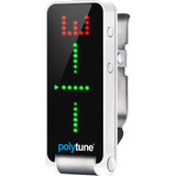 Afinador Tc Electronic Polytune Clip Pantalla Led Guitarra 