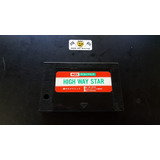 Msx - Cartucho High Way Star   Original  - Loose 