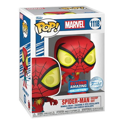 Funko Pop Marvel - Spider-man Oscorp Suit #1118 | MercadoLibre