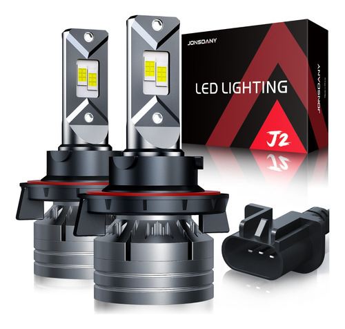 Kit De Faros Led Canbus 9008/h13 De 6000lm