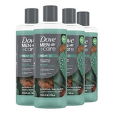 Gel De Ducha Dove Men+care Eucalipto-cedro, 18 Fl Oz (pack D