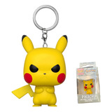 Llavero Funko Pikachu Enojado Pop Keychain Pokemon Coleccion