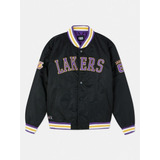 Chaqueta Bomber Lakers Original Nba