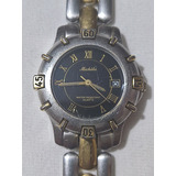 Reloj Mujer, Michele Quartz, Con Fechador, Detalle (vintage)
