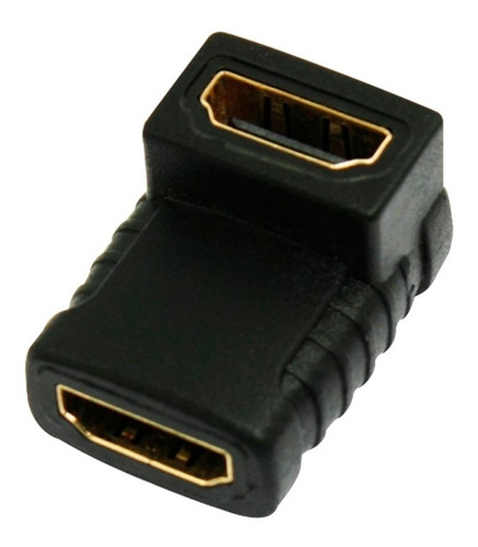 Ficha L Hdmi Hembra Hembra Angulo 90° Hdmi Villa Urquiza