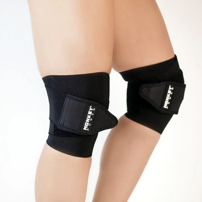Monkey Power Rodillera Pro Black Levantamiento De Peso Tipo Venda Unitalla Fitness Gym Crossfit Gimnasio Apoyo Para La Rodilla En Ejercicios De Alto Impacto Con Materiales Reforzados De Alta Calidad.