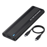 Adaptador Ssd M2 Ssd Case Nvme De Doble Protocolo M.2 A Usb