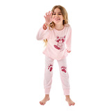 Pijama Invierno Nena Algodón Jersey Mariene 2266