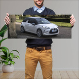 Cuadro 30x80cm Auto 2014 Citroen Ds3 Cabrio 1821 52