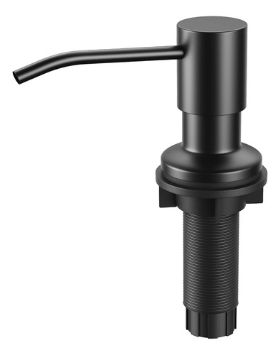 Forious Dispensador De Jabn Para Fregadero De Cocina Negro,