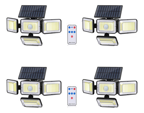 Mokot Luces Solares Para Exteriores, 288 Led Ip65, Impermeab