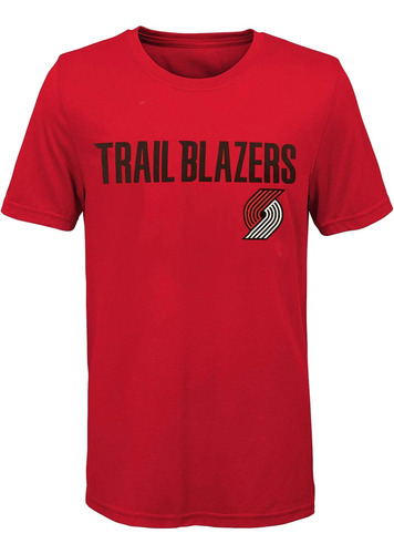 Playera Nba Blazers Game, Camiseta Portland Court