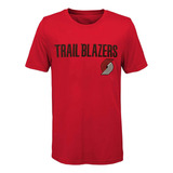 Playera Nba Blazers Game, Camiseta Portland Court